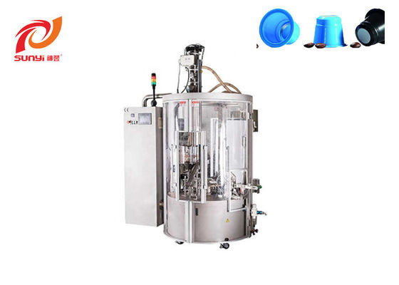 2020 sıcak ürün rotary nespresso pod dolum yapıştırma makinesi
